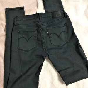Levi's Charcoal Gray 535 Jean Legging